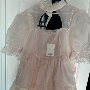 Selkie 18th dress in strawberry milk bnwt